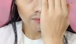 娱乐吃瓜酱化妆,变身时尚达人！